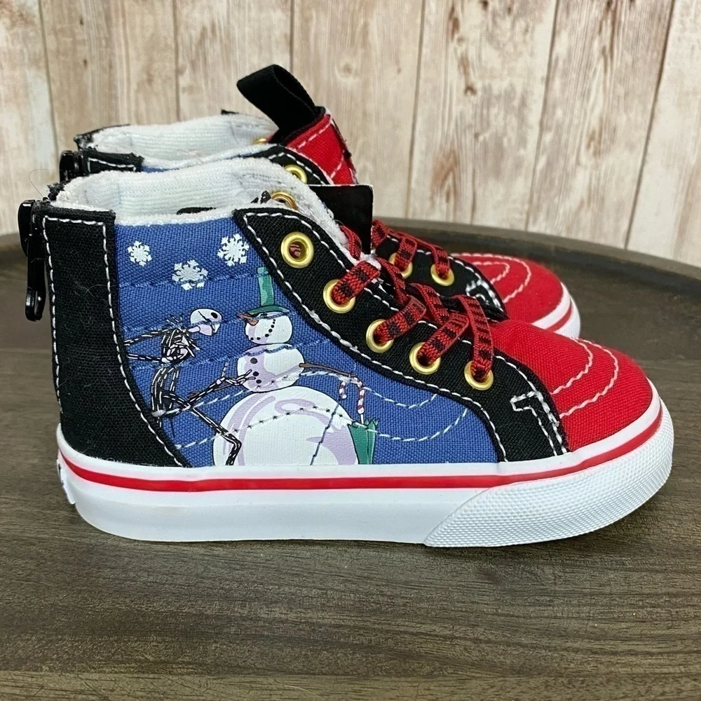 Vans x Disney’s Nightmare Before‎ Christmas Sk8-Hi Zip Christmastown Sneaker